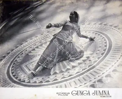 V. Babasaheb (Cinematographer), Gunga Jamuna, 1961, Lobby Card