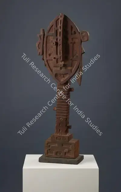 Bhagat, Dhanraj (Artist). Untitled (Portrait), 1963 | Sculpture, So.Mum/15.11.19, 2019 · Sotheby's