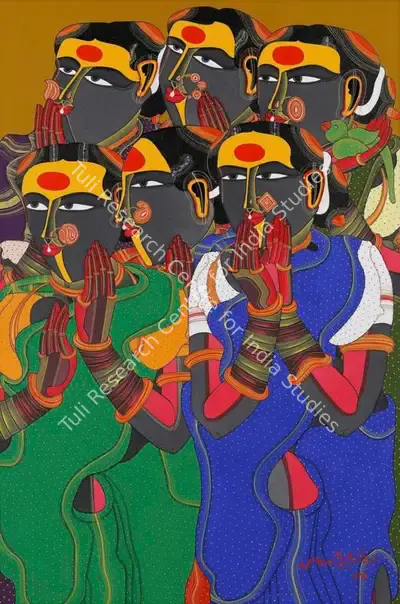 Thota Vaikuntam (Artist), Untitled, 2014, Painting
