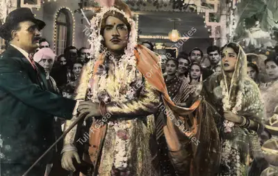Om Prakash (Producer), Sanjog, 1961, Photographic Still