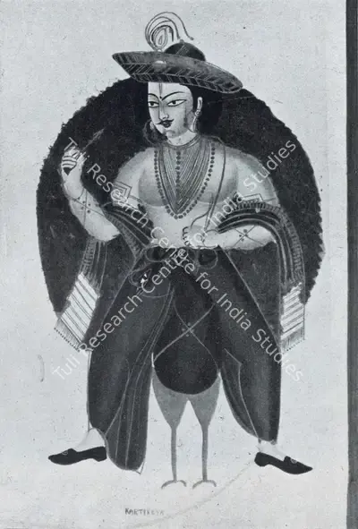 Unknown (Artist), Kartikeya, 1860, Painting
