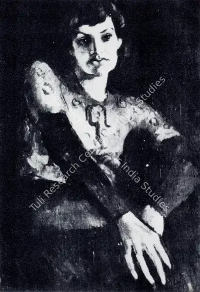 Amrita Sher-Gil (Artist), Marie Louise, 1932, Painting