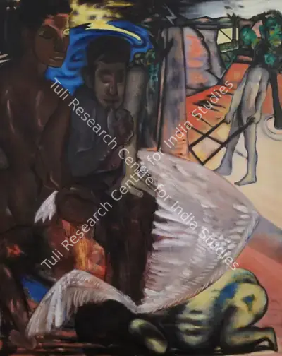 Surendran Nair (Artist), Untitled, 1991, Painting