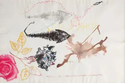 Mithu Sen (Artist), Untitled, 2006, Painting