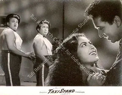 Gajanan Jagirdar (Director), Taxi Stand, 1958, Lobby Card