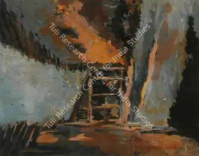 N.S. Bendre (Artist), Untitled, 1947, Painting