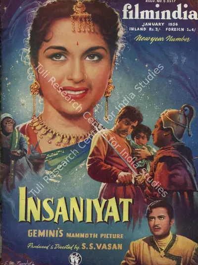 Baburao Patel (Editor), Filmindia, 1956, Magazine