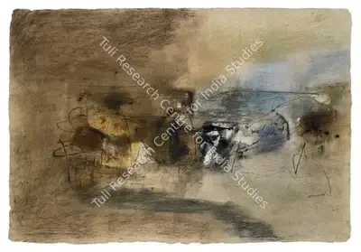 Laxman Shreshtha (Artist), Untitled, 1996, Painting