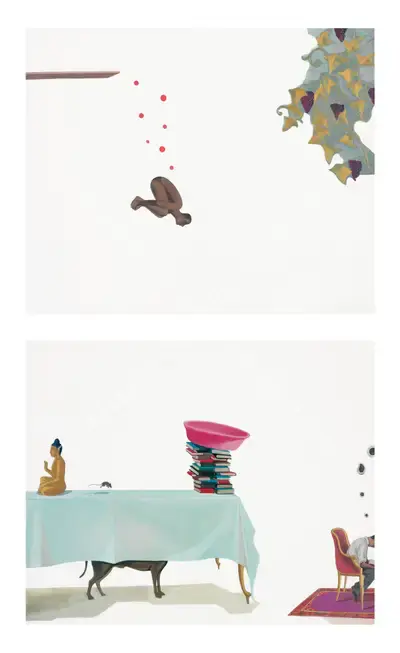 Manjunath Kamath (Artist), Untitled, 2007, Painting