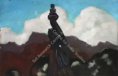 Svetoslav Roerich (Artist), Water Carrier, 1941, Painting