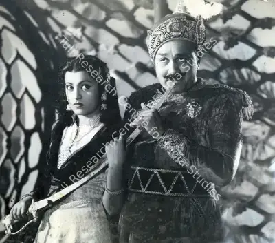 Nakshab (Director), Nagma, 1953, Photographic Still