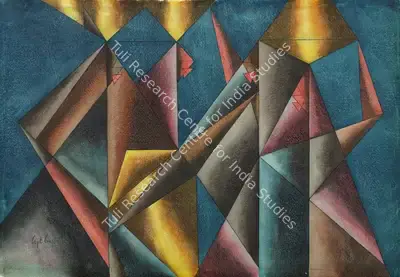 Ajit Gupta (Artist), Untitled, Painting