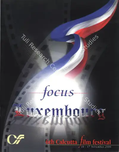 Ansu Sur, Focus Luxembourg Calcutta Film Festival, 2000, International Film Festival Catalogue