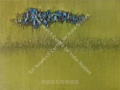 Sohan Qadri (Artist), Untitled, 1972, Painting