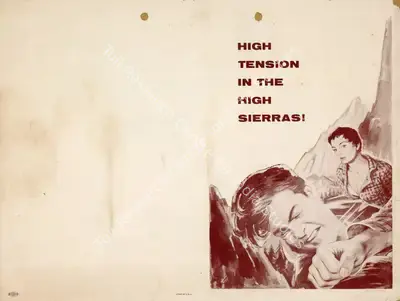 John Farrow (Director), A Bullet Is Waiting, 1954, Handbill