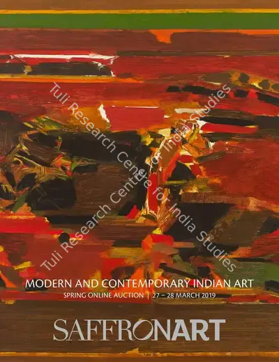 Saffronart (Auction House), Modern and Contemporary Indian Art, 2019, Auction Catalogue