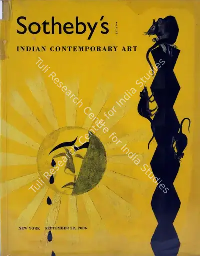 Sotheby's (Auction House), Indian Contemporary Art, 2006, Auction Catalogue