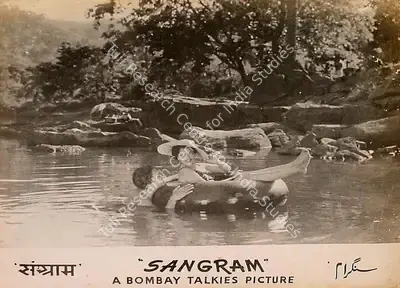 Gyan Mukherjee (Director), Sangram, 1950, Lobby Card