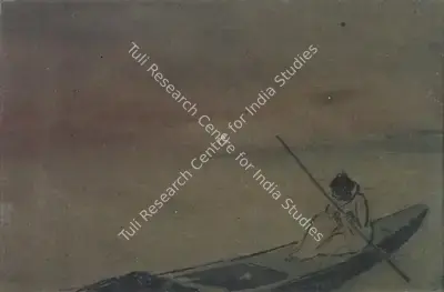 Gaganendranath Tagore (Artist), The Boat, Painting
