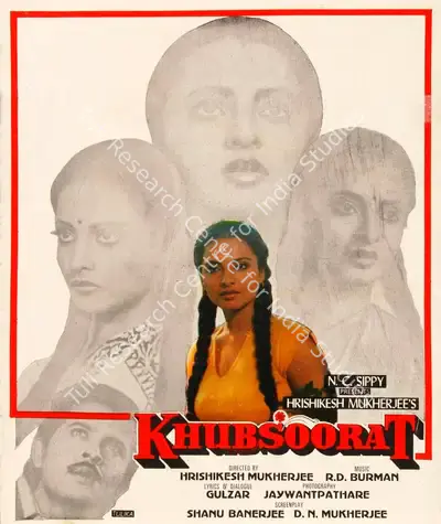 Hrishikesh Mukherjee (Producer), Khubsoorat, 1980, Song-Synopsis Booklet