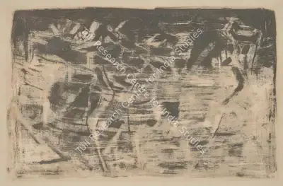 Nasreen Mohamedi (Artist), Untitled, 1962, Graphic Art