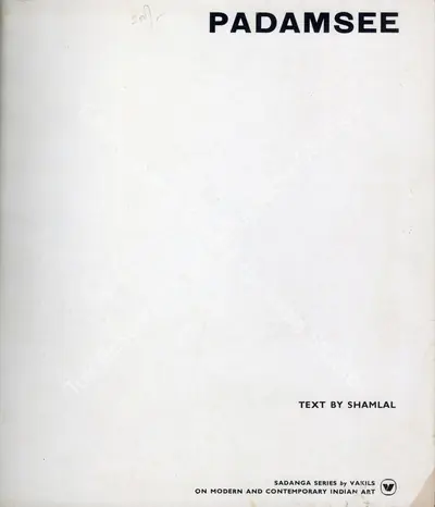 Akbar Padamsee (Artist), Padamsee, Solo Exhibition Catalogue
