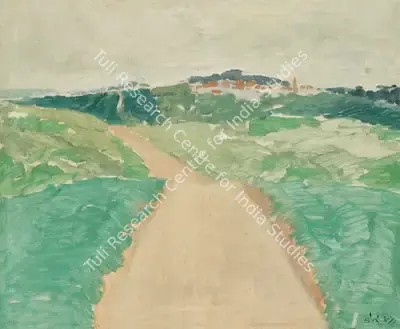N.S. Bendre (Artist), Untitled, 1945, Painting