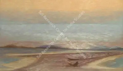 Sabavala, Jehangir (Artist). The Sand-Bank, 1967 | Painting, Ch.NeY/17.09.25, 2025 · Christie's