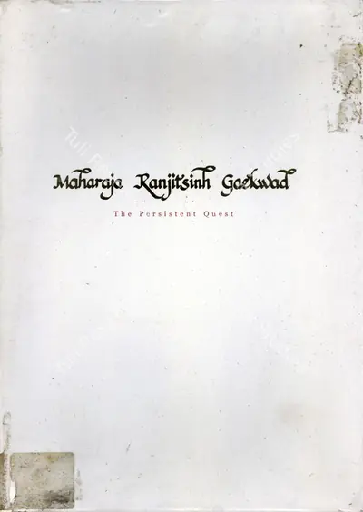 Ranjitsinh Gaekwad (Artist), Maharaja Ranjitsinh Gaekwad, 2007, Solo Exhibition Catalogue