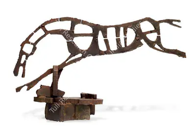 B. Vithal (Artist), Untitled (Horse), Sculpture