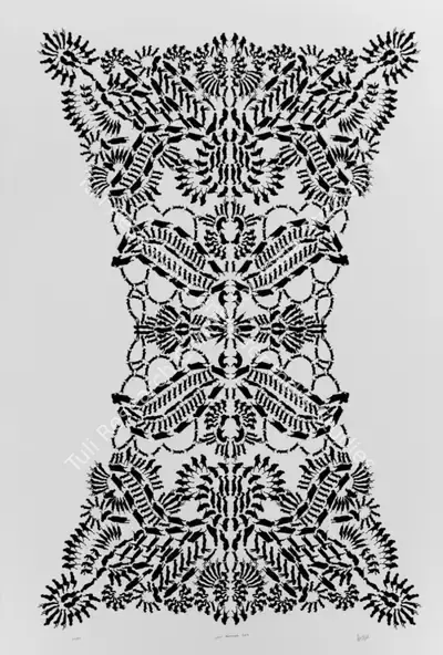 Hema Upadhyay (Artist), Just Another Day, 2008, Print
