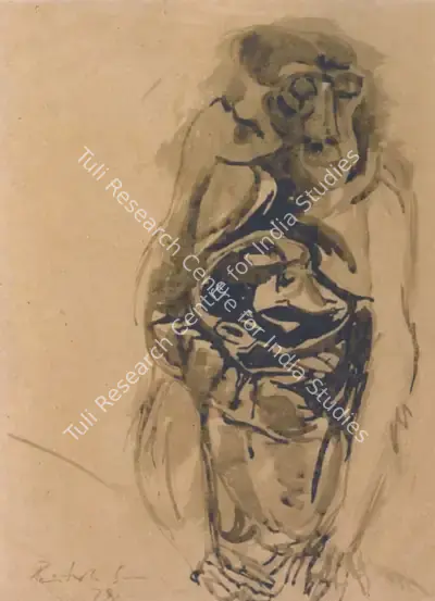 Paritosh Sen (Artist), Untitled, 1989, Painting