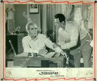 Y.D. Sarpotdar (Cinematographer), Jailor, The, 1938, Lobby Card