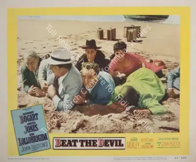 John Huston (Director), Beat the Devil, 1954, Lobby Card