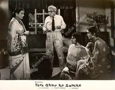 Dev Anand (Producer), Tere Ghar Ke Samne, 1963, Lobby Card