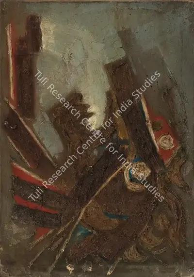 Biren De (Artist), Untitled, 1961, Painting