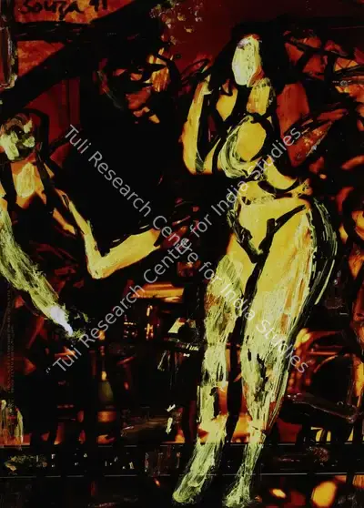 F.N. Souza (Artist), Untitled, 1991, Painting