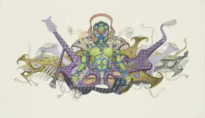 Ajay Dhandre (Artist), Untitled, 2012, Painting