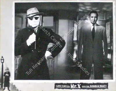 T.C. Dewan (Producer), Mr  X, 1957, Lobby Card