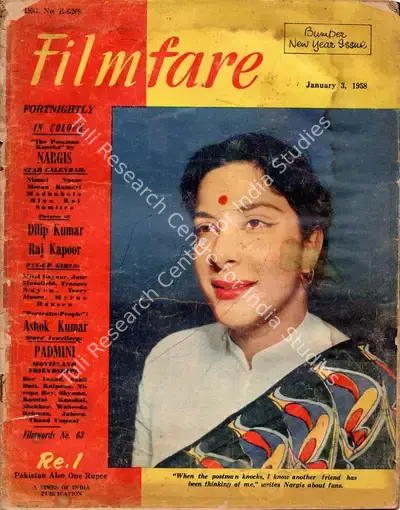 C.R. Mandy (Editor), Filmfare, 1958, Magazine