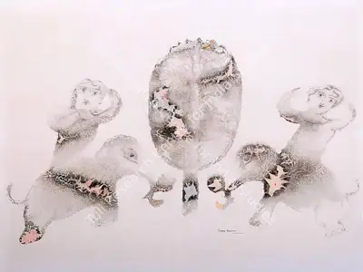 Sakti Burman (Artist), Untitled, 1975, Painting