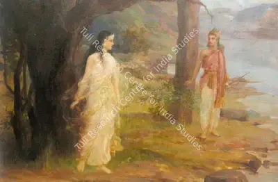 A.H. Muller (Artist), Dushyant & Shakuntala, Painting