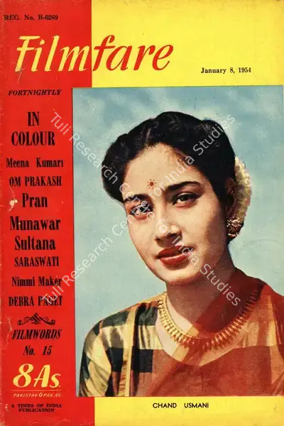 J.C. Jain (Editor), Filmfare, 1954, Magazine