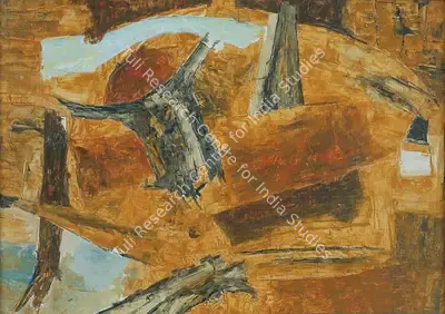 Ramkumar (Artist), Untitled, 1996, Painting