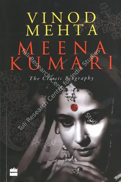 Vinod Mehta (Author), Meena Kumari, 1972, Authored Book
