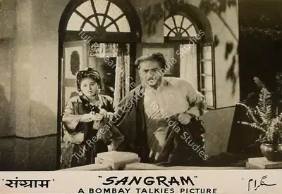 Gyan Mukherjee (Director), Sangram, 1950, Lobby Card