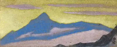 Nicholas Roerich (Artist), Untitled, 1944, Painting