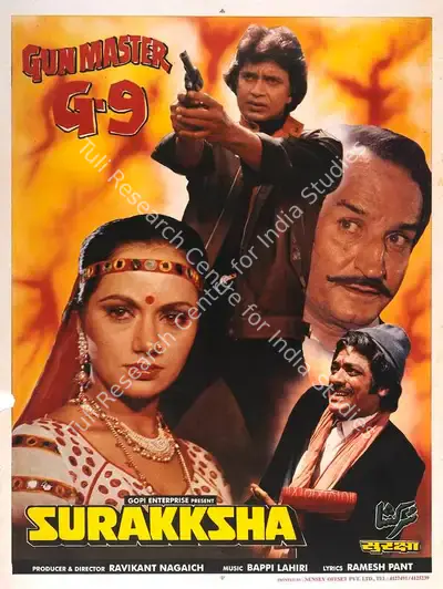 Raveekant Nagaich (Producer), Surakksha, 1979, Full Sheet Poster