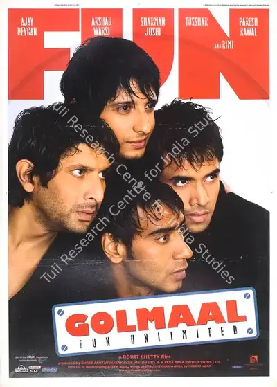 Dhilin Mehta (Producer), Golmaal, 2006, Full Sheet Poster