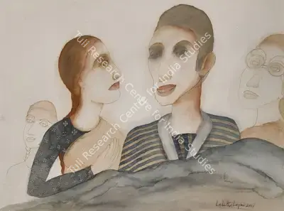 Lalitha Lajmi (Artist), Untitled, 2017, Painting